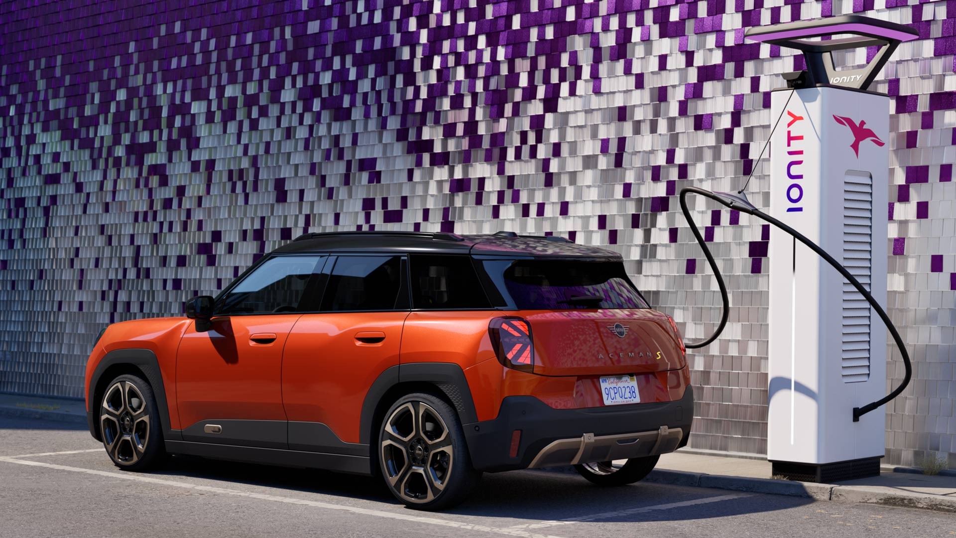 MINI Aceman 100% eléctrico - carga - carga en el trabajo